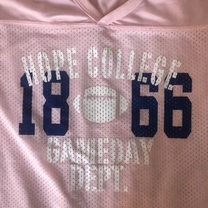 Hope college Holland Michigan girls pink Jersey